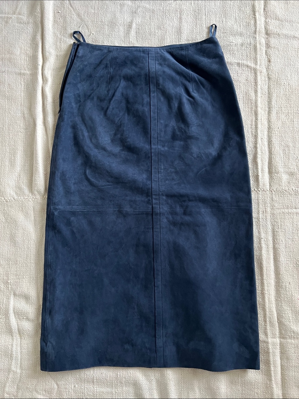 Sezane Eloane Skirt Midnight Blue - Size 4